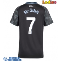 Aston Villa John McGinn #7 Replica Away Shirt Ladies 2025-26 Short Sleeve